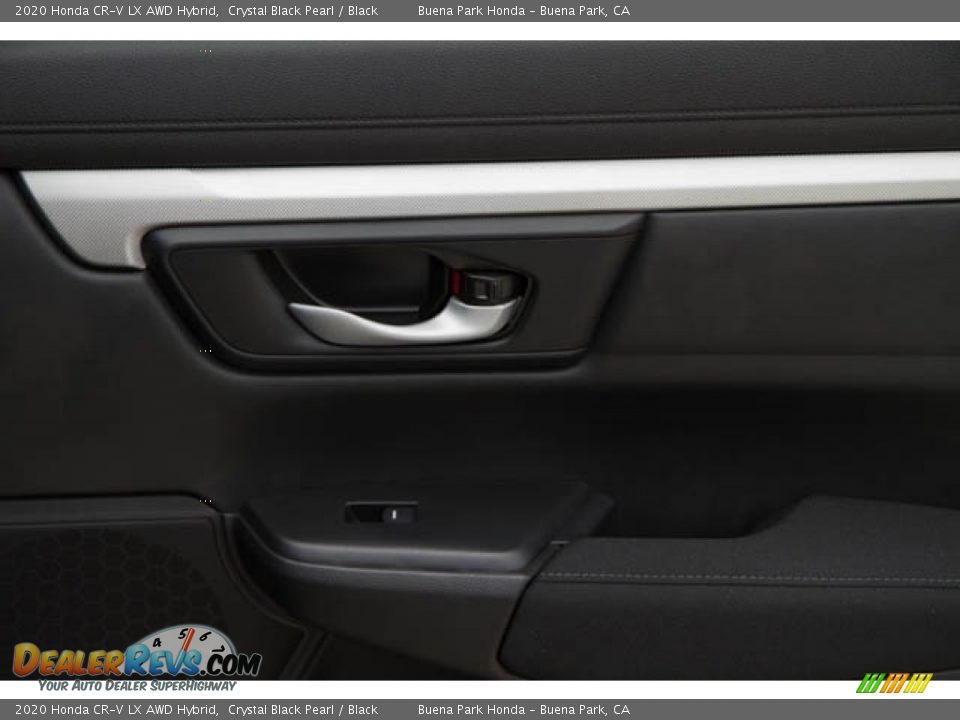2020 Honda CR-V LX AWD Hybrid Crystal Black Pearl / Black Photo #35