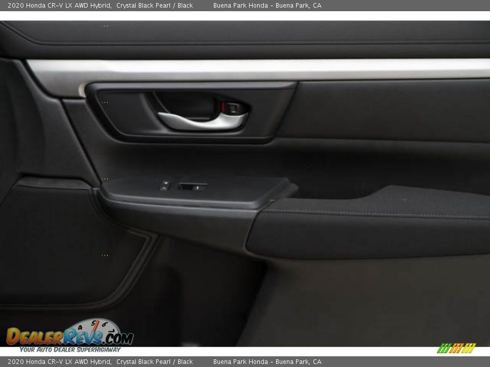 2020 Honda CR-V LX AWD Hybrid Crystal Black Pearl / Black Photo #36