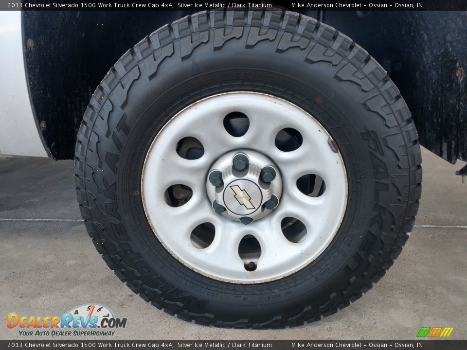 2013 Chevrolet Silverado 1500 Work Truck Crew Cab 4x4 Wheel Photo #19