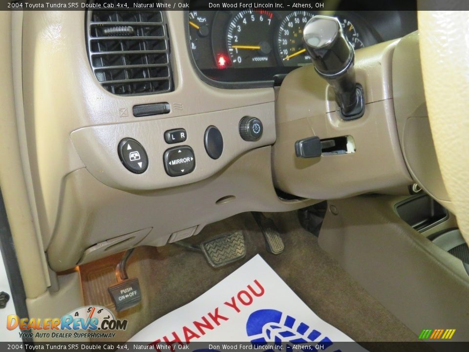 2004 Toyota Tundra SR5 Double Cab 4x4 Natural White / Oak Photo #29