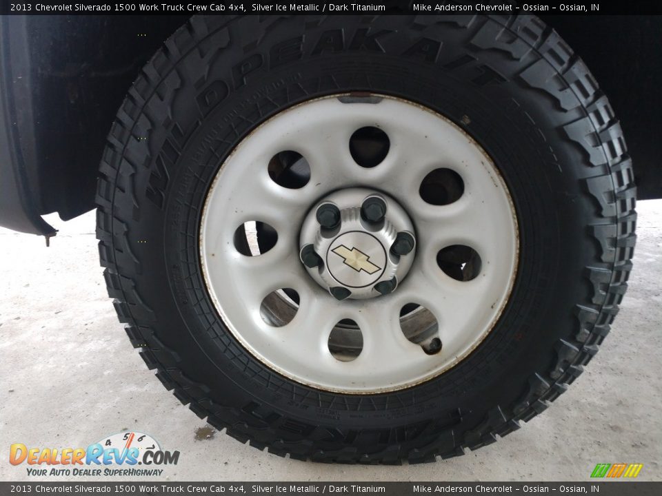 2013 Chevrolet Silverado 1500 Work Truck Crew Cab 4x4 Wheel Photo #22