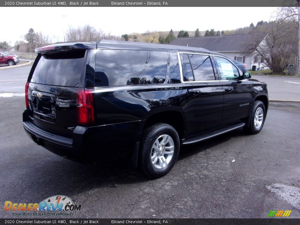 2020 Chevrolet Suburban LS 4WD Black / Jet Black Photo #8