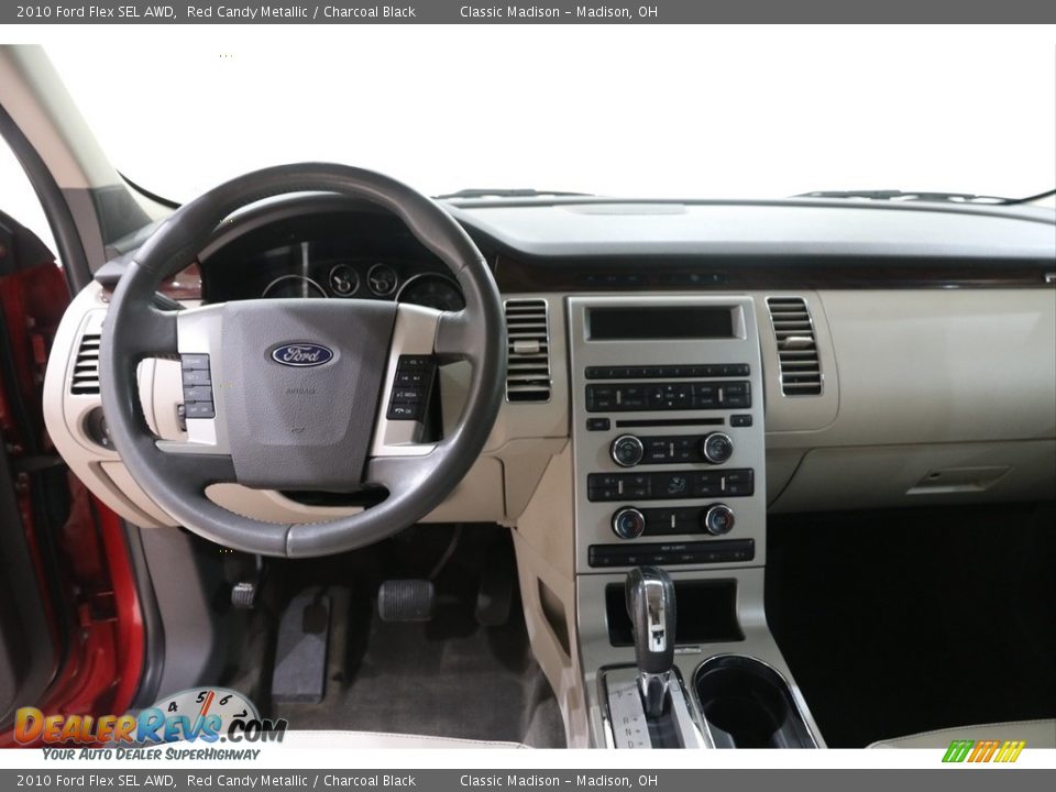 2010 Ford Flex SEL AWD Red Candy Metallic / Charcoal Black Photo #5