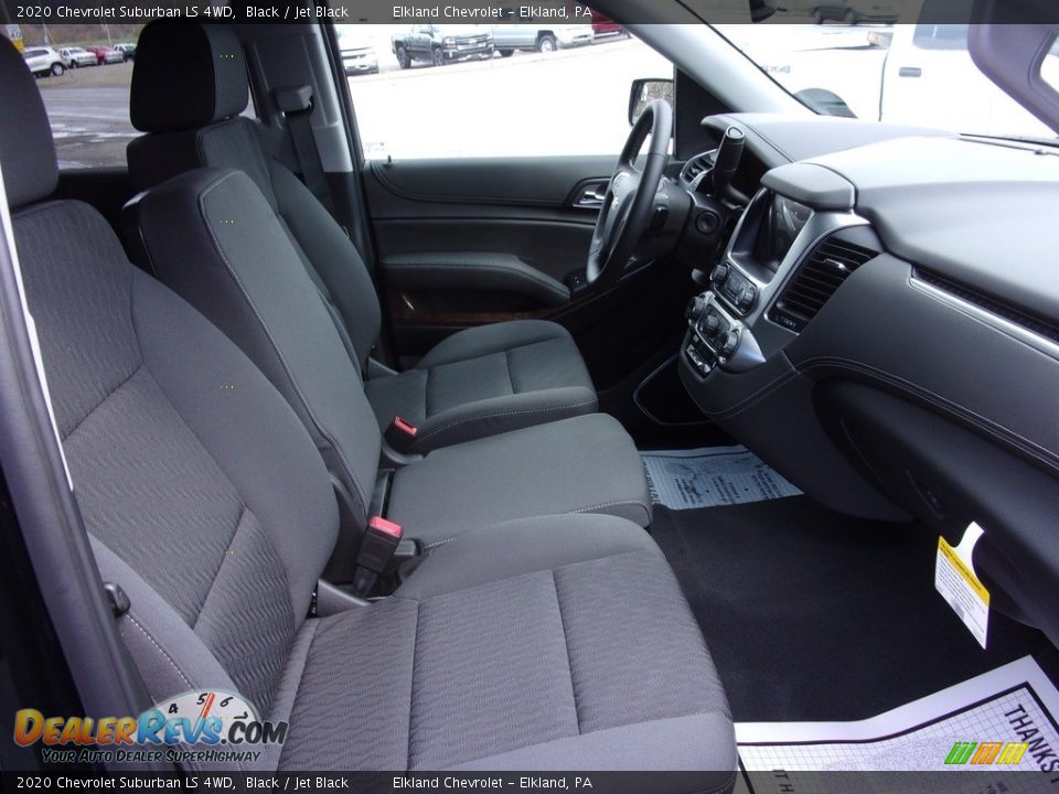 2020 Chevrolet Suburban LS 4WD Black / Jet Black Photo #12