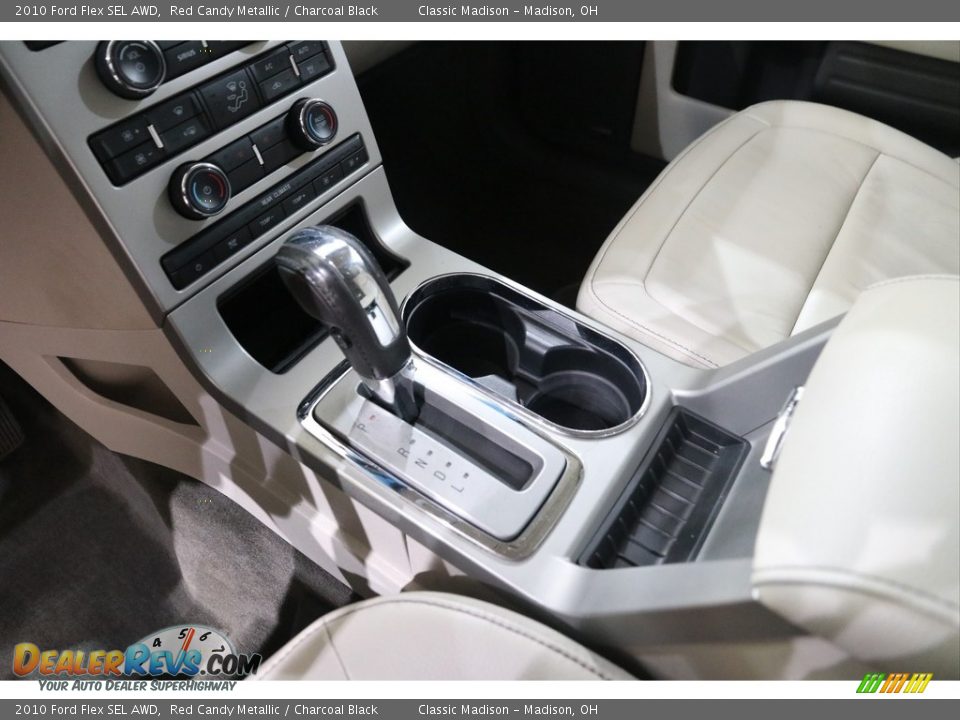 2010 Ford Flex SEL AWD Red Candy Metallic / Charcoal Black Photo #11