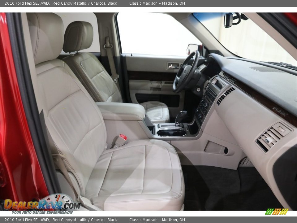 2010 Ford Flex SEL AWD Red Candy Metallic / Charcoal Black Photo #12