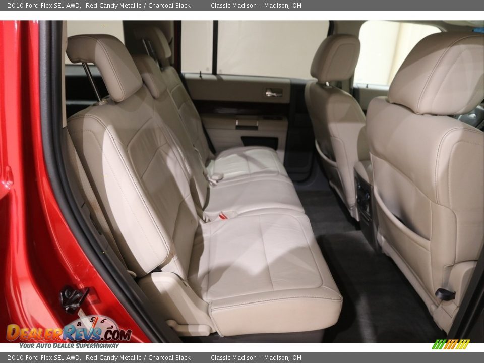 2010 Ford Flex SEL AWD Red Candy Metallic / Charcoal Black Photo #13