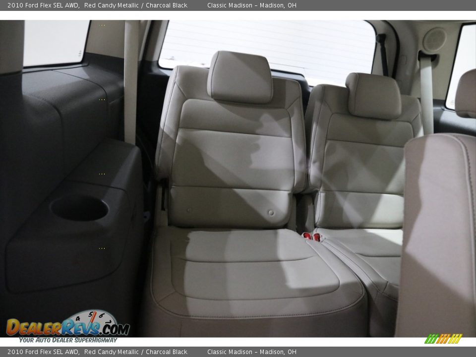 2010 Ford Flex SEL AWD Red Candy Metallic / Charcoal Black Photo #14