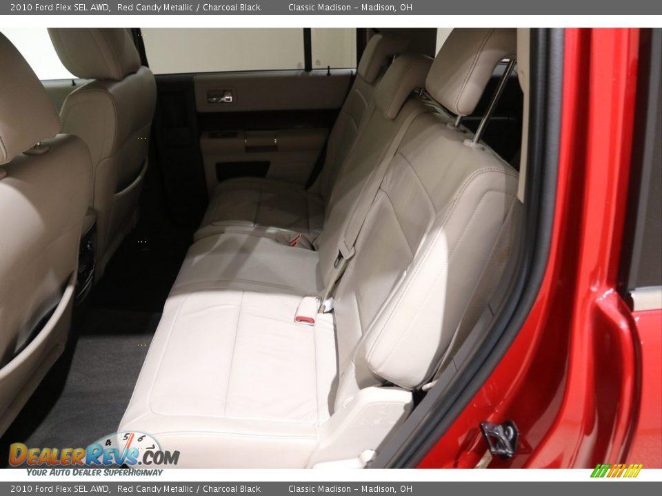 2010 Ford Flex SEL AWD Red Candy Metallic / Charcoal Black Photo #15