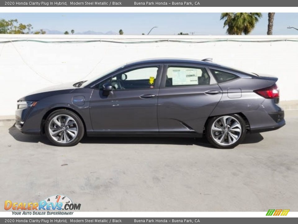 2020 Honda Clarity Plug In Hybrid Modern Steel Metallic / Black Photo #9