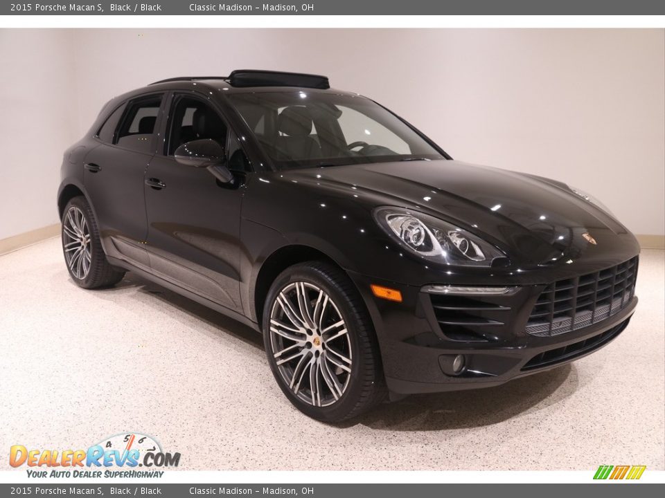 2015 Porsche Macan S Black / Black Photo #1