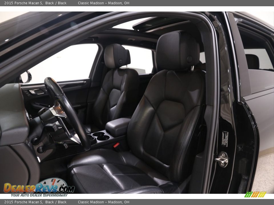 2015 Porsche Macan S Black / Black Photo #8