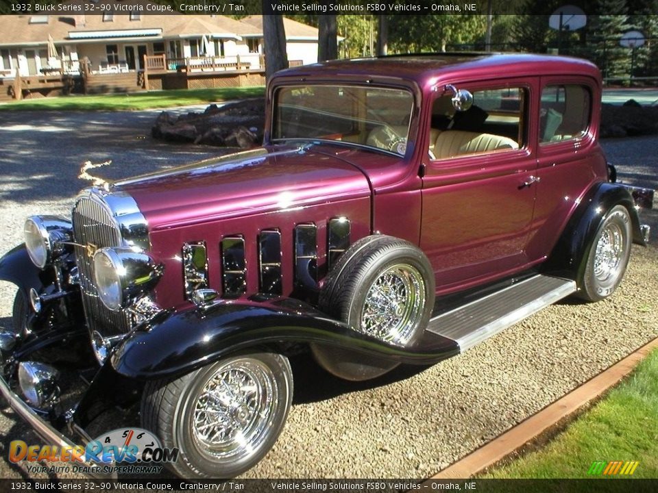 Front 3/4 View of 1932 Buick Series 32-90 Victoria Coupe Photo #1