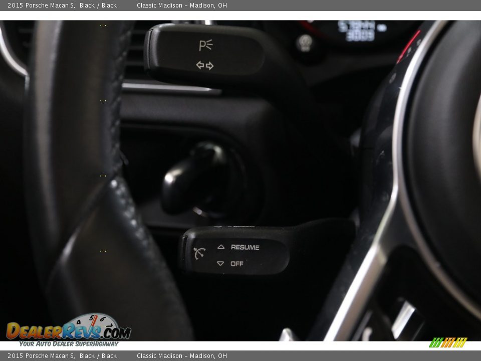 2015 Porsche Macan S Black / Black Photo #11