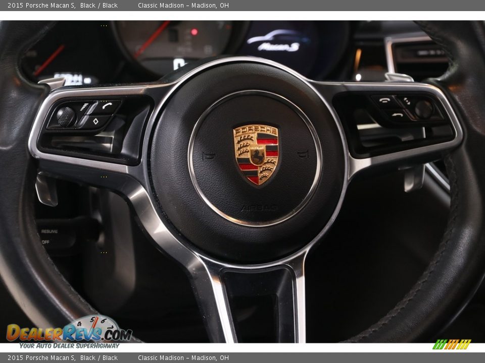 2015 Porsche Macan S Black / Black Photo #12