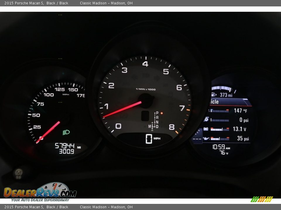 2015 Porsche Macan S Black / Black Photo #14