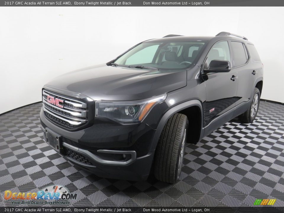 2017 GMC Acadia All Terrain SLE AWD Ebony Twilight Metallic / Jet Black Photo #7