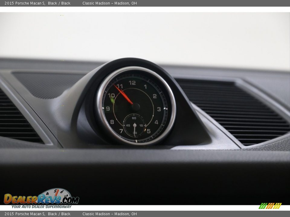2015 Porsche Macan S Black / Black Photo #17