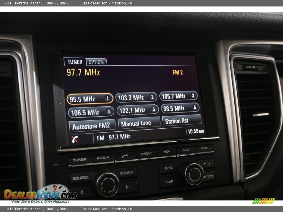 2015 Porsche Macan S Black / Black Photo #20