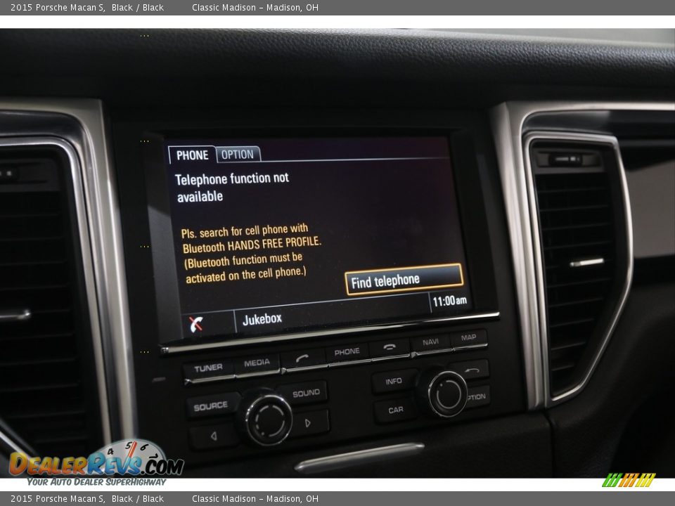 2015 Porsche Macan S Black / Black Photo #24