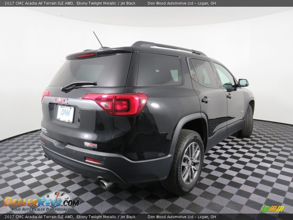 2017 GMC Acadia All Terrain SLE AWD Ebony Twilight Metallic / Jet Black Photo #15