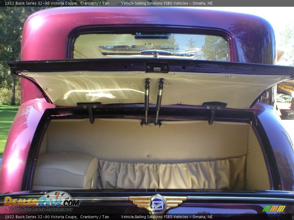 1932 Buick Series 32-90 Victoria Coupe Trunk Photo #14