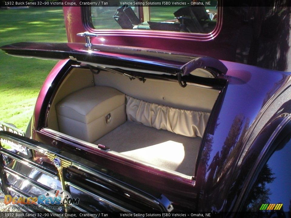 1932 Buick Series 32-90 Victoria Coupe Trunk Photo #15