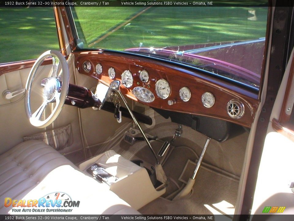 Dashboard of 1932 Buick Series 32-90 Victoria Coupe Photo #19