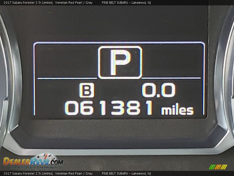 2017 Subaru Forester 2.5i Limited Venetian Red Pearl / Gray Photo #3