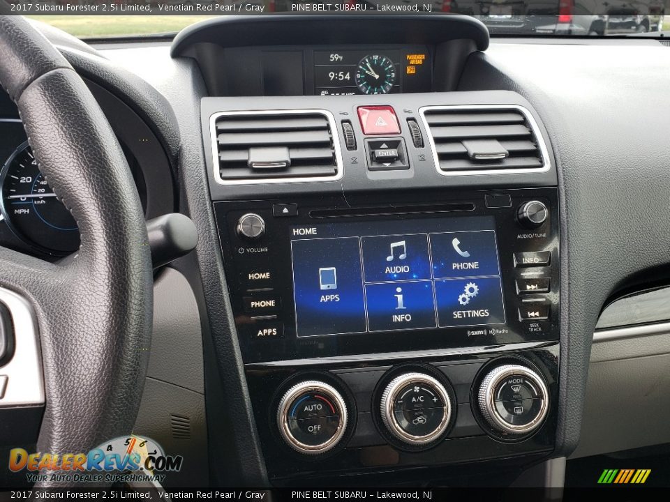 2017 Subaru Forester 2.5i Limited Venetian Red Pearl / Gray Photo #4