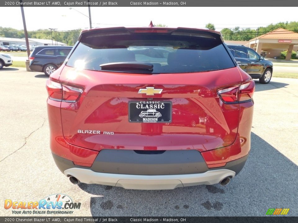 2020 Chevrolet Blazer LT AWD Cajun Red Tintcoat / Jet Black Photo #8