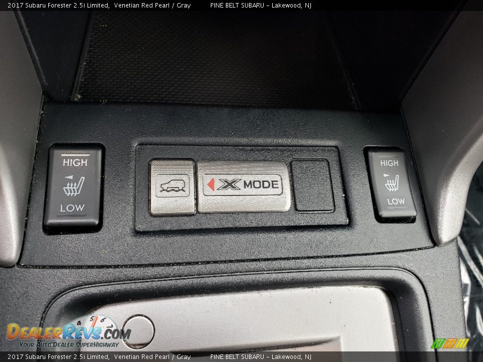 2017 Subaru Forester 2.5i Limited Venetian Red Pearl / Gray Photo #13