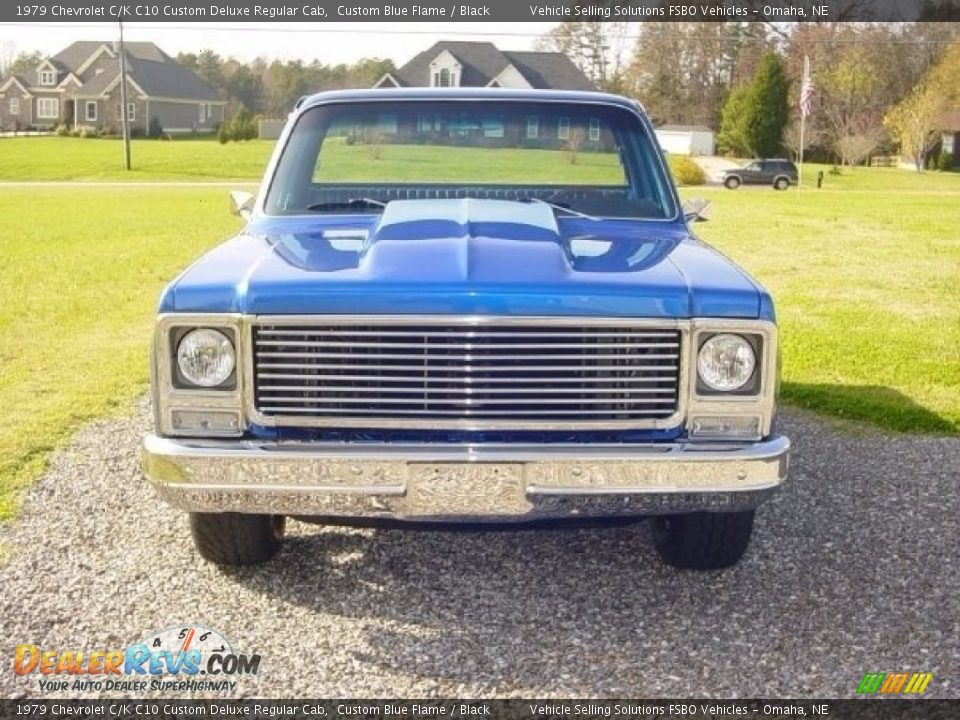 Custom Blue Flame 1979 Chevrolet C/K C10 Custom Deluxe Regular Cab Photo #3