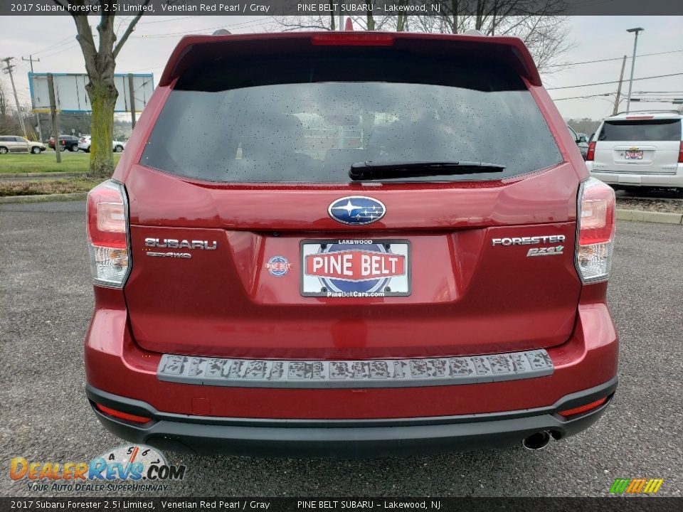2017 Subaru Forester 2.5i Limited Venetian Red Pearl / Gray Photo #20