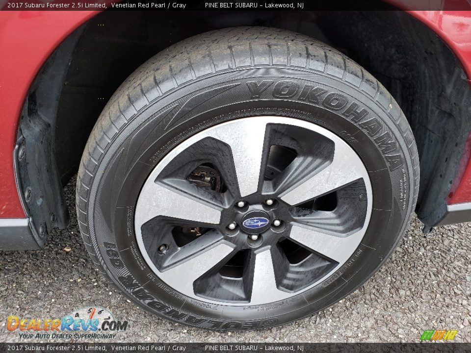2017 Subaru Forester 2.5i Limited Venetian Red Pearl / Gray Photo #23