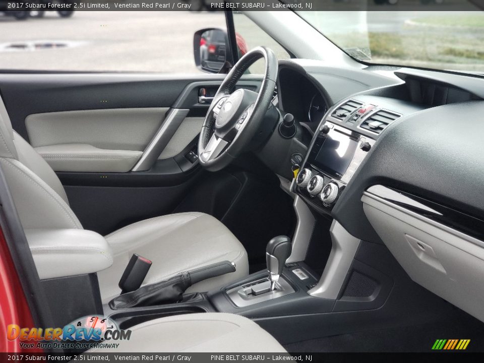 2017 Subaru Forester 2.5i Limited Venetian Red Pearl / Gray Photo #25