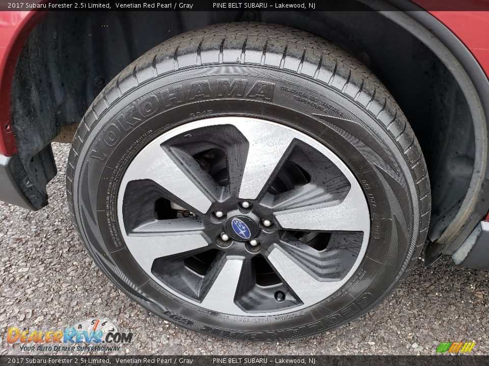 2017 Subaru Forester 2.5i Limited Venetian Red Pearl / Gray Photo #26