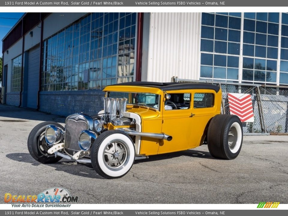 Front 3/4 View of 1931 Ford Model A Custom Hot Rod Photo #1
