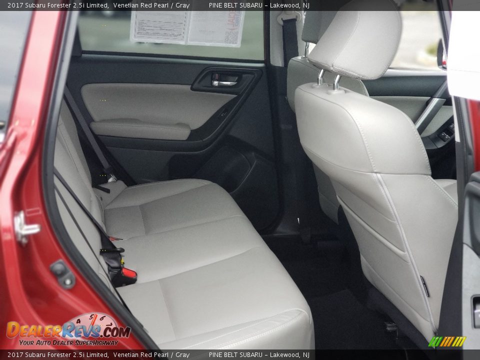 2017 Subaru Forester 2.5i Limited Venetian Red Pearl / Gray Photo #27