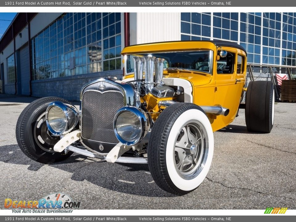 Solar Gold 1931 Ford Model A Custom Hot Rod Photo #2