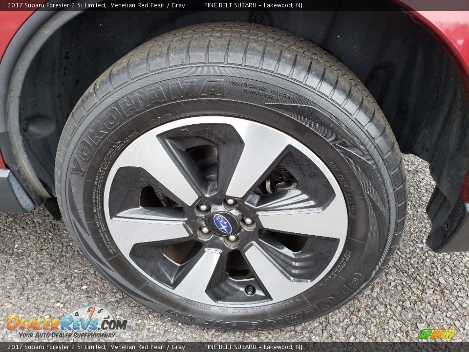2017 Subaru Forester 2.5i Limited Venetian Red Pearl / Gray Photo #30