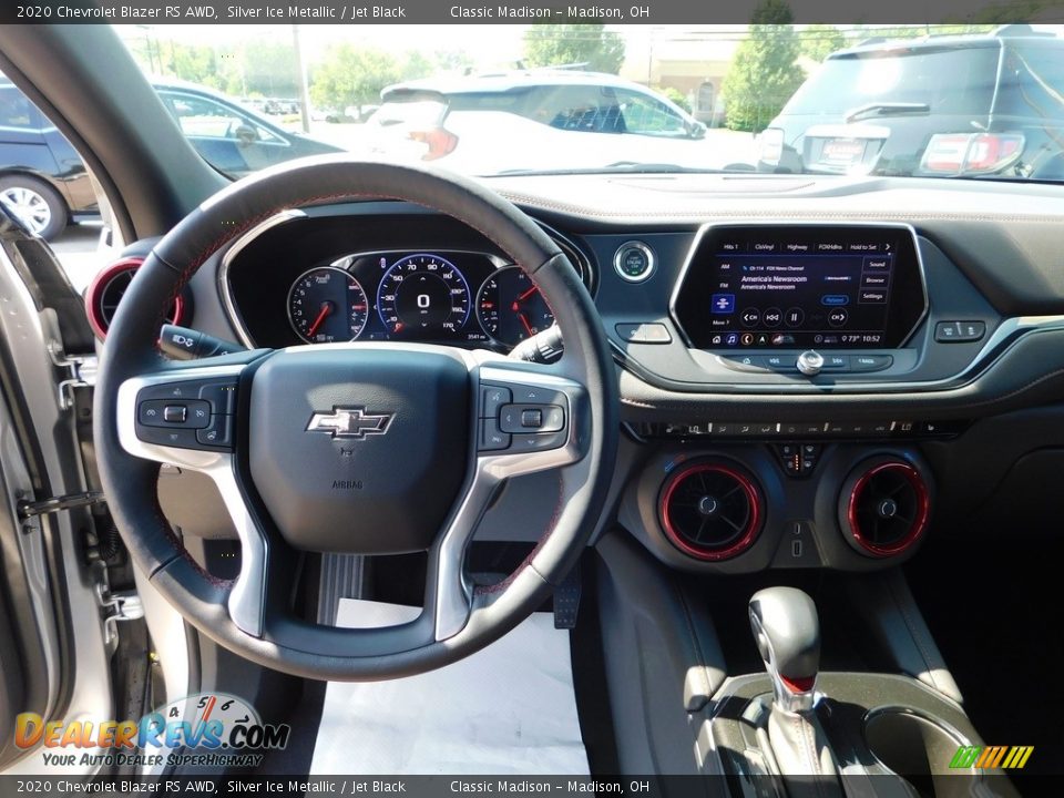 2020 Chevrolet Blazer RS AWD Silver Ice Metallic / Jet Black Photo #3