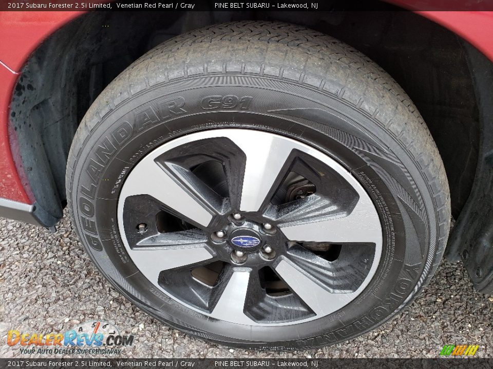 2017 Subaru Forester 2.5i Limited Venetian Red Pearl / Gray Photo #34