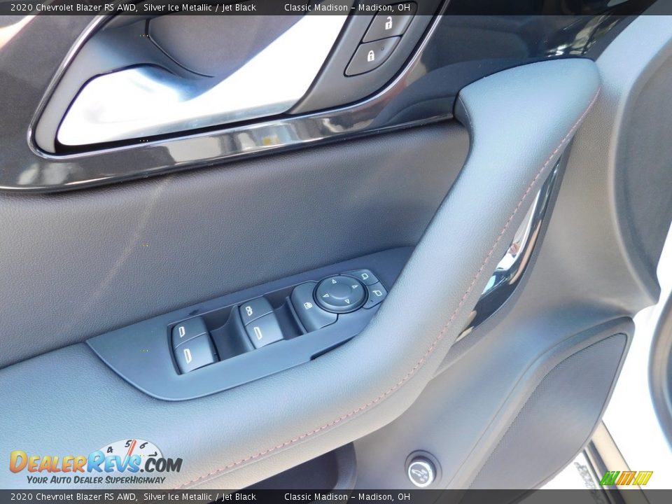 2020 Chevrolet Blazer RS AWD Silver Ice Metallic / Jet Black Photo #11