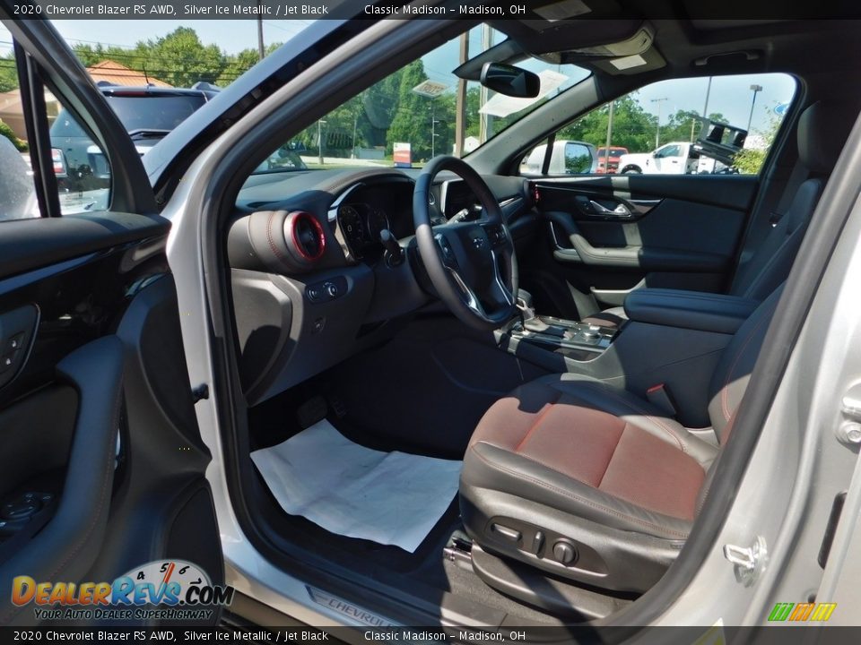 2020 Chevrolet Blazer RS AWD Silver Ice Metallic / Jet Black Photo #12