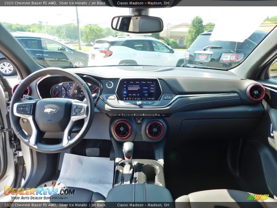 2020 Chevrolet Blazer RS AWD Silver Ice Metallic / Jet Black Photo #13