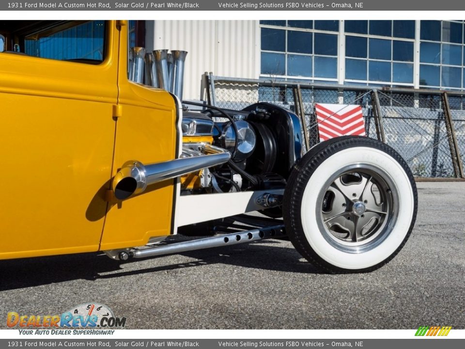 1931 Ford Model A Custom Hot Rod Solar Gold / Pearl White/Black Photo #19