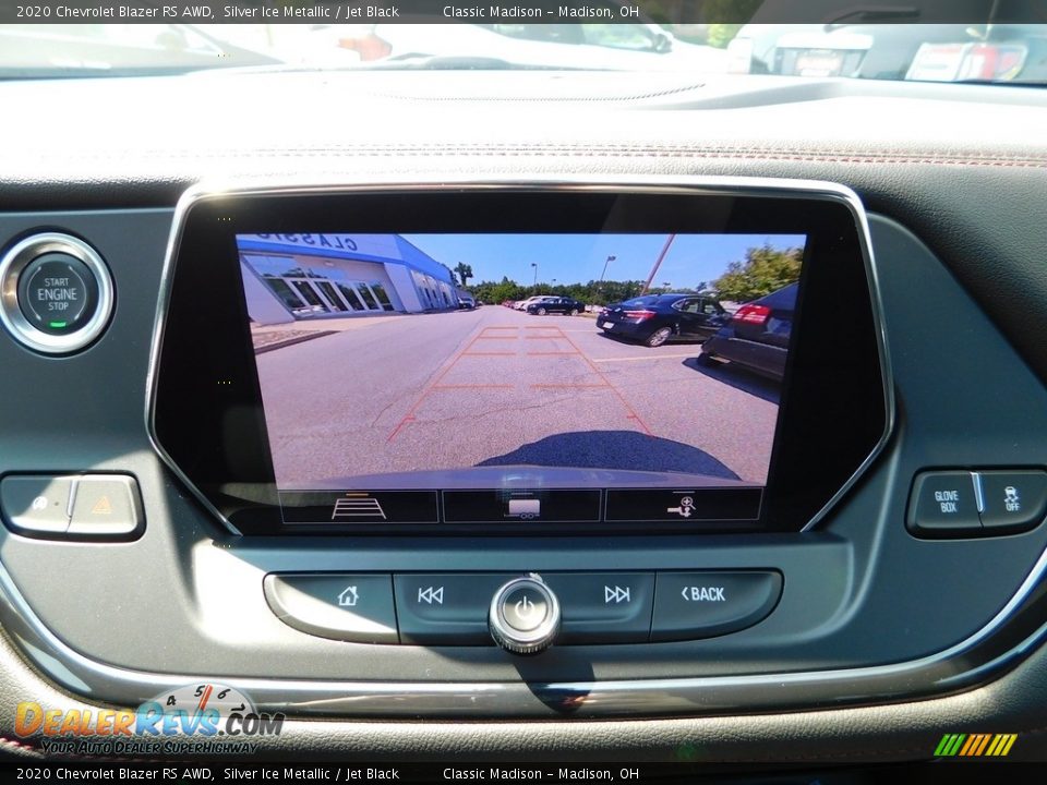 2020 Chevrolet Blazer RS AWD Silver Ice Metallic / Jet Black Photo #23