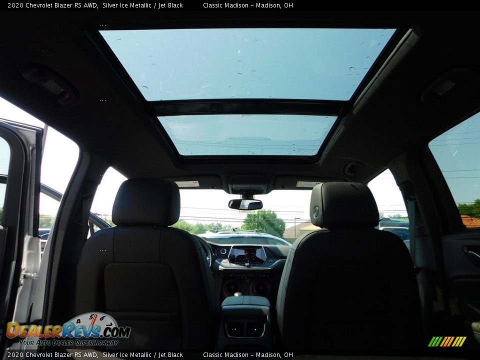 2020 Chevrolet Blazer RS AWD Silver Ice Metallic / Jet Black Photo #26