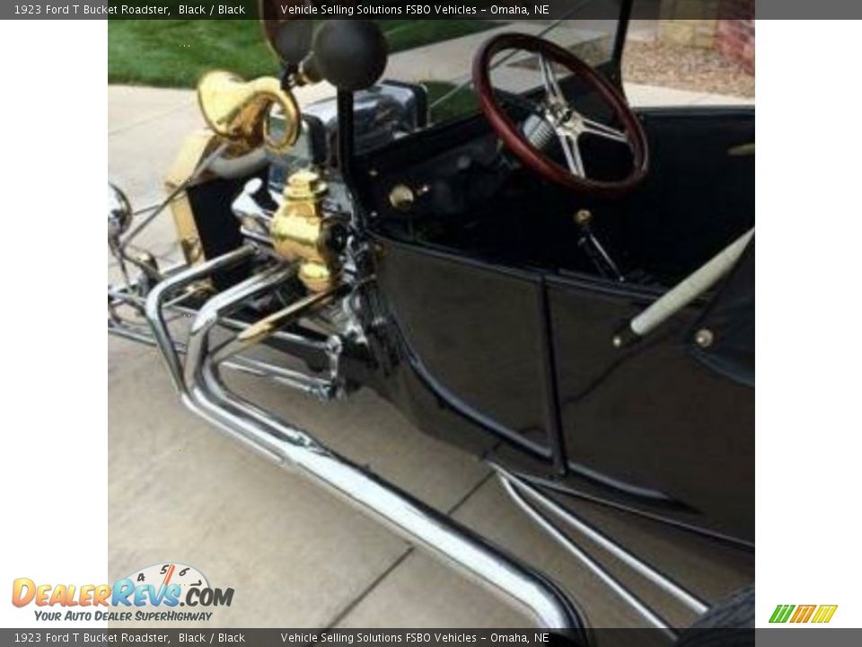 1923 Ford T Bucket Roadster Black / Black Photo #6